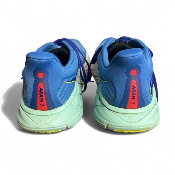 Hoka - Men’s Arahi 7 Running Shoes Sneakers Support  Blue  - Sz. 10.5 D