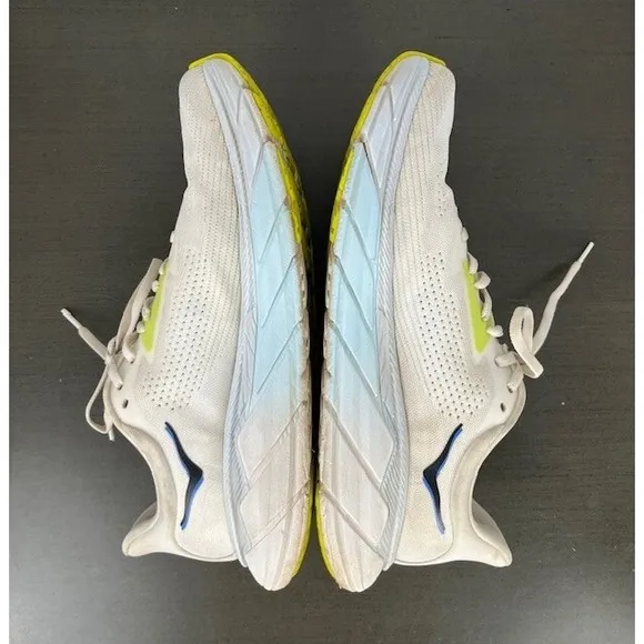 Hoka One One Arahi 7 Running Shoes Men Size 9.5D White 114850 BVR Fair