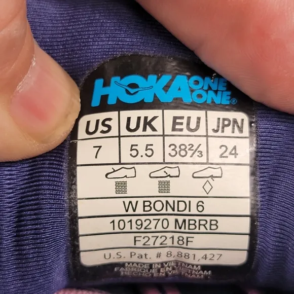 Hoka One One Bondi 6 Running Shoes Womens 7