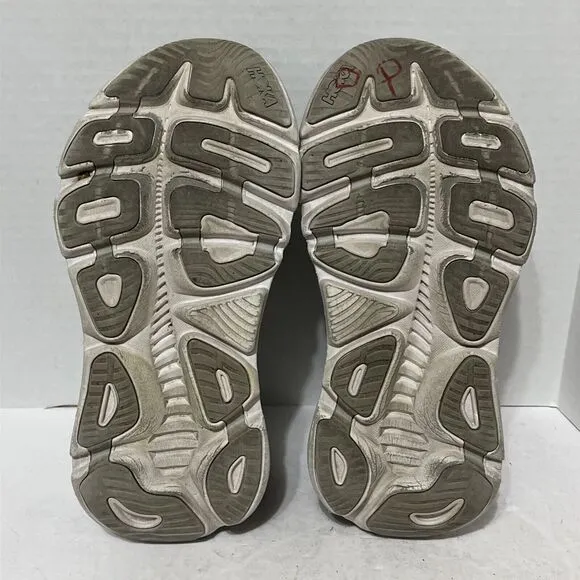 Hoka One One Gaviota 5 Womens 8 Wide Shoes Gray Running Sneaker 1134270 HMRG
