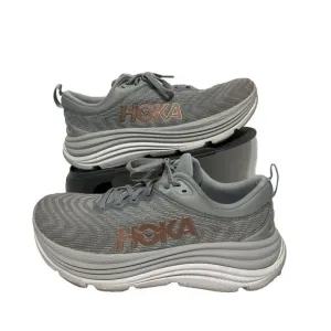 Hoka One One Gaviota 5 Womens 8 Wide Shoes Gray Running Sneaker 1134270 HMRG