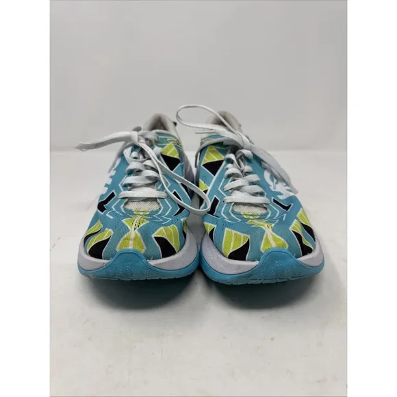 Hoka One One Men's ProFly X Iron Man Size 8.5 Excellent Condition Blue White