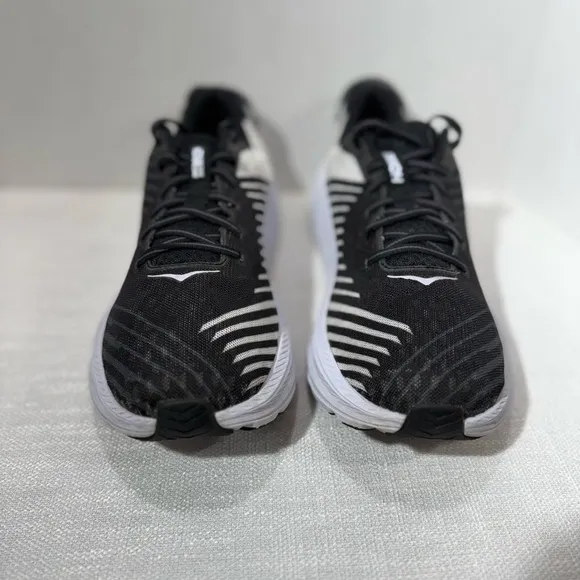 Hoka One One Rincon Mens Black White Sneakers Shoes Size 11.5