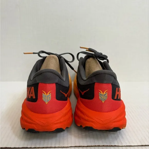 HOKA Speedgoat 5  Men's Running Shoes - Black and Orange