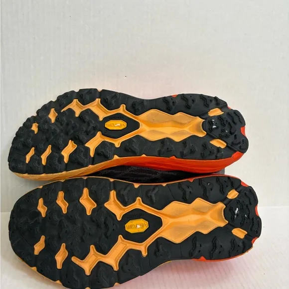 HOKA Speedgoat 5  Men's Running Shoes - Black and Orange