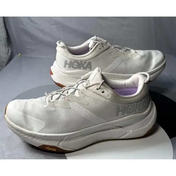 Hoka Transport Shoe Unisex Women 9 Men 8 Walking Travel Sneaker Vibram Eco Step