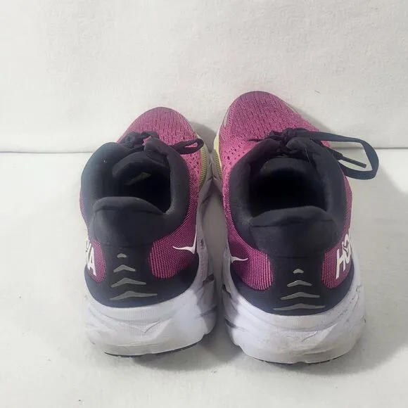 Hoka Women's Running Shoes Clifton 8 - Size: 9B Magenta Tennis Shoes