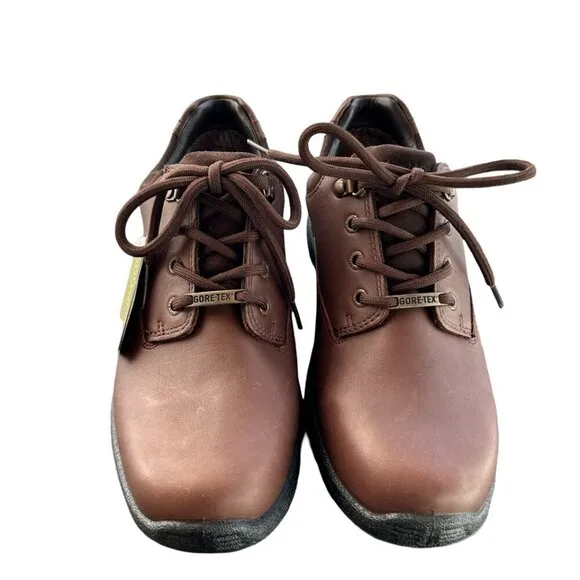 Hotter Ramble GTX Walking Shoes Size 7.5 New Gore-Tex Waterproof Brown: NWT