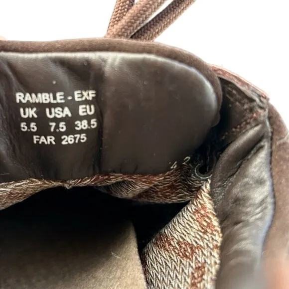 Hotter Ramble GTX Walking Shoes Size 7.5 New Gore-Tex Waterproof Brown: NWT