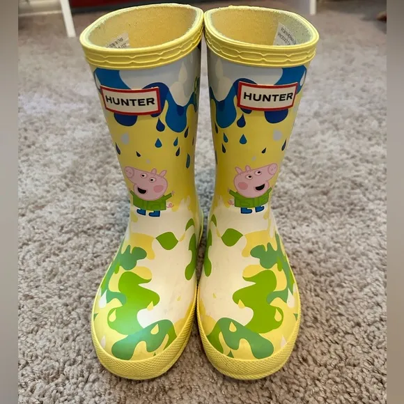 Hunter Shoes Hunter New Little Hunter X Peppa Pig Kids Camo Rain Boots