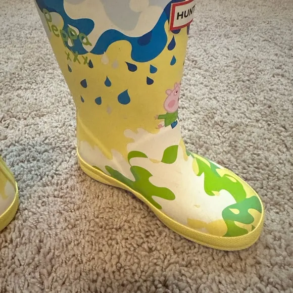 Hunter Shoes Hunter New Little Hunter X Peppa Pig Kids Camo Rain Boots