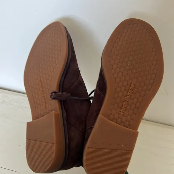 Hush Puppies Cyra Catelyn Lace Up Bootie Brown Size 8