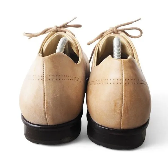 I-Travel by Rockport Upson Wingtip Derby Oxfords Sand Beige APM4258X Men's 11/45
