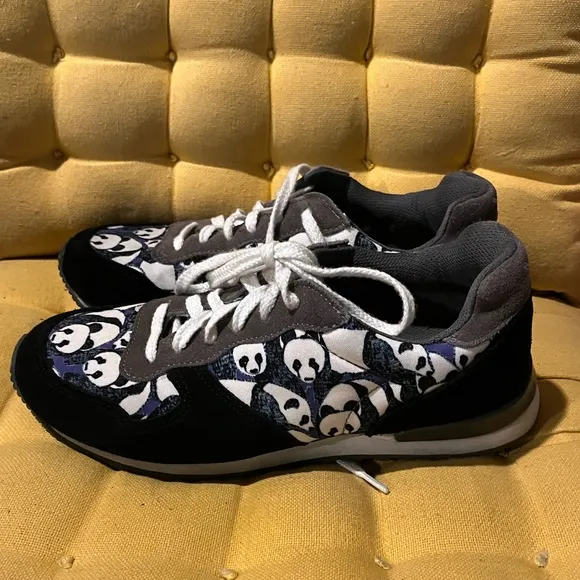 INKKAS Bao Bao Panda Jogger Sneakers Shoes. Sz 9.