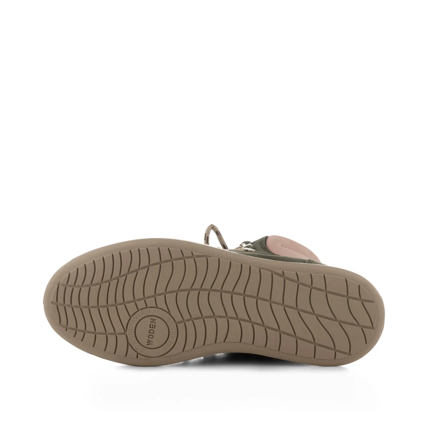 Iris Nubuck  - Green/Rose