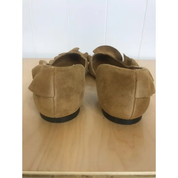 IRO Balvol Ballerina Shoes in Saffran 100% Goatskin SZ 40