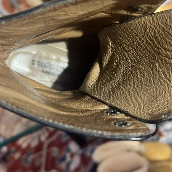 ITALIAN SAURO VINCI , in good 👍 condition size 36EU/8N  , fine leather shoes 👞