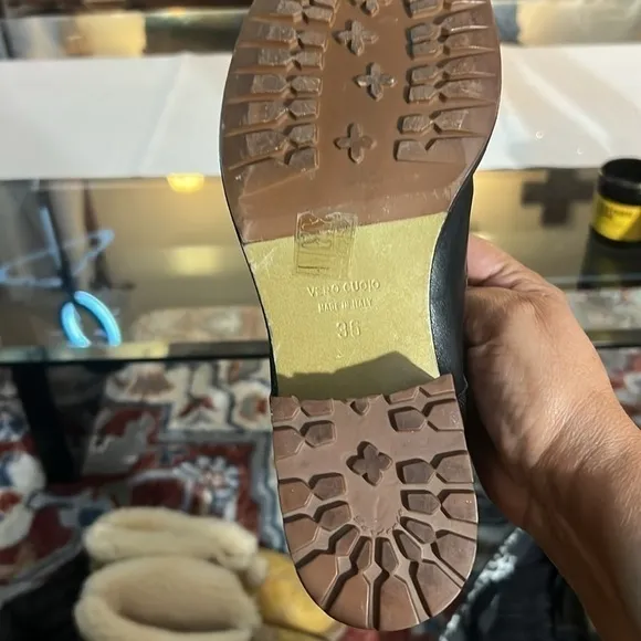 ITALIAN SAURO VINCI , in good 👍 condition size 36EU/8N  , fine leather shoes 👞