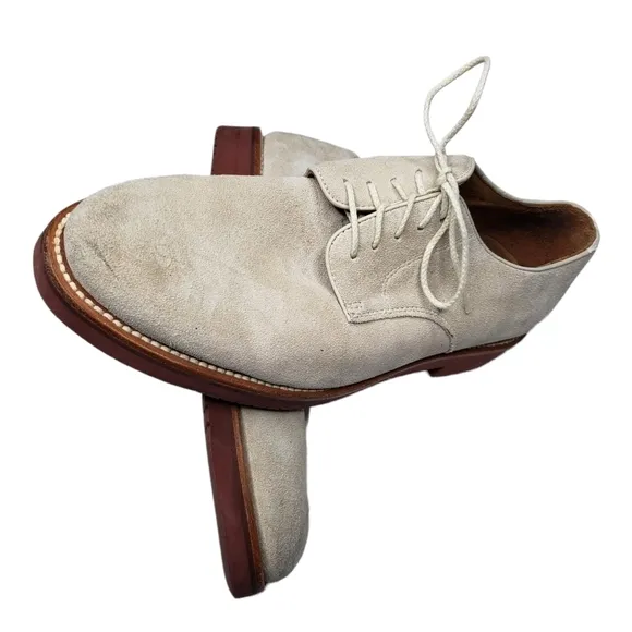 J. Crew | Mushroom Suede Genuine Leather Preppy Business Casual Shoes Men's 8