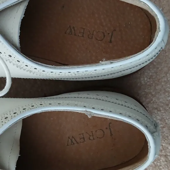 J. Crew SUPERIOR Wingtip Beige Suede Leather Mens Shoes Size 9M (FL)
