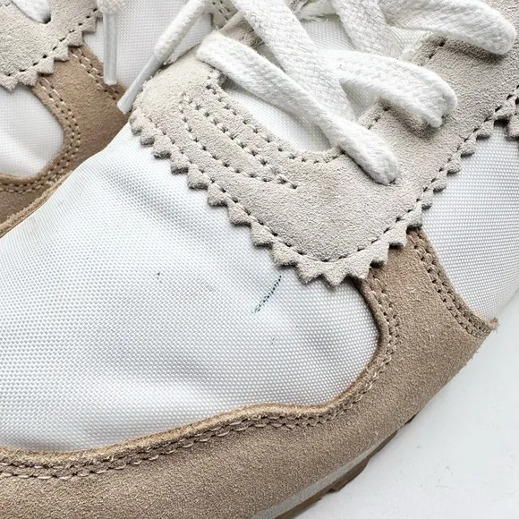 J. Crew | Women | Neutral Color Block Nylon Athletic Sneakers | Size 9