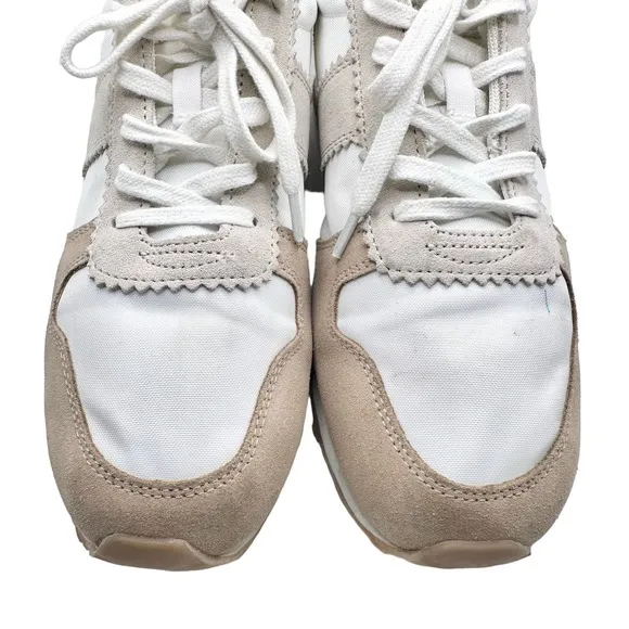 J. Crew | Women | Neutral Color Block Nylon Athletic Sneakers | Size 9