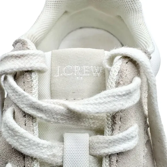 J. Crew | Women | Neutral Color Block Nylon Athletic Sneakers | Size 9