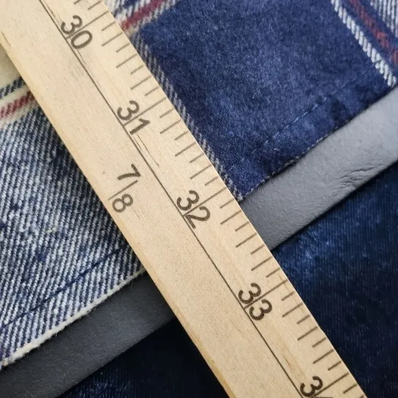 Jachs Shirt Men XXL MFG Hetitage Flannel Plaid Long Sleeve Outdoor Bust Pockets