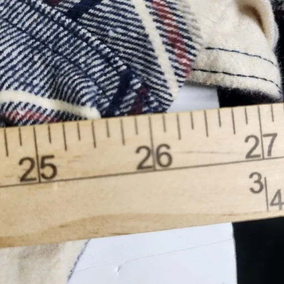Jachs Shirt Men XXL MFG Hetitage Flannel Plaid Long Sleeve Outdoor Bust Pockets
