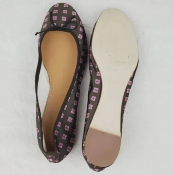 J.Crew fabric/leather sock flat shoes Size 10