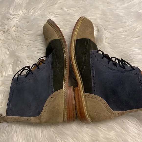 J.D.Fisk Man Shoes leather size 9.5 very good condition please see all photos