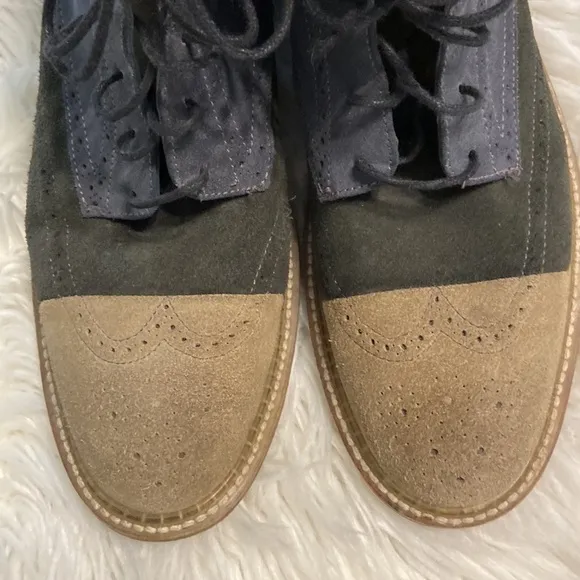 J.D.Fisk Man Shoes leather size 9.5 very good condition please see all photos