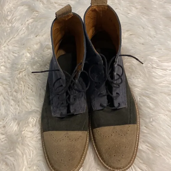 J.D.Fisk Man Shoes leather size 9.5 very good condition please see all photos