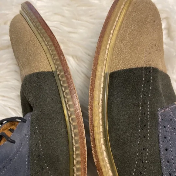 J.D.Fisk Man Shoes leather size 9.5 very good condition please see all photos