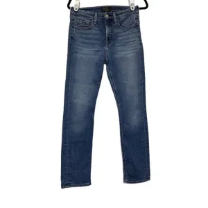 JEN7 by Seven for All Mankind Size 4 Slim Boyfriend Jeans Medium Blue Denim