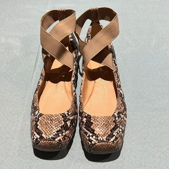 Jessica Simpson Women's Mandayss Exclusive Ballet Flat Size 7 B47