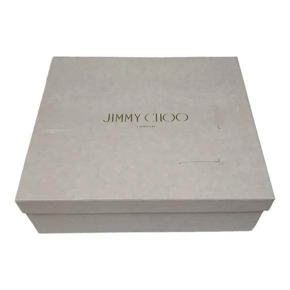 Jimmy Choo April 120 Brown Velvet Platform Heels 39.5 9.5 Peep Toe Cross Strap