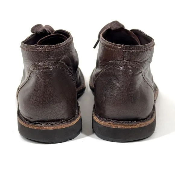 John Varvatos Men’s Star Usa Hipster Chukka Boot Brown Leather F505K4B Sz 10.5 M