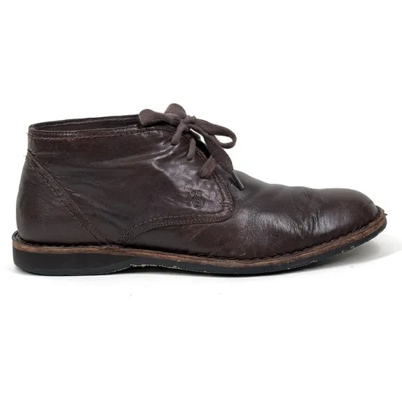 John Varvatos Men’s Star Usa Hipster Chukka Boot Brown Leather F505K4B Sz 10.5 M