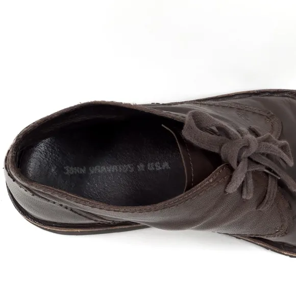 John Varvatos Men’s Star Usa Hipster Chukka Boot Brown Leather F505K4B Sz 10.5 M