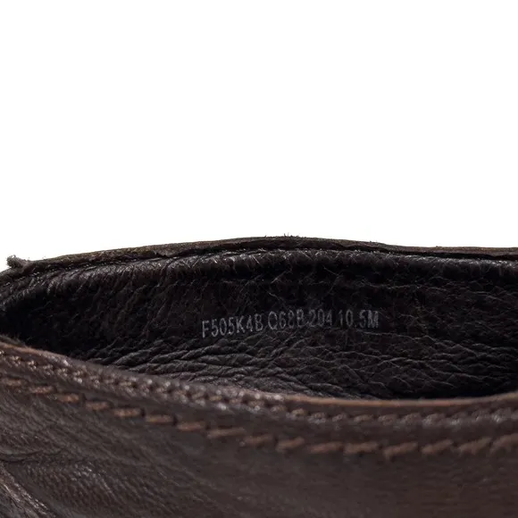 John Varvatos Men’s Star Usa Hipster Chukka Boot Brown Leather F505K4B Sz 10.5 M
