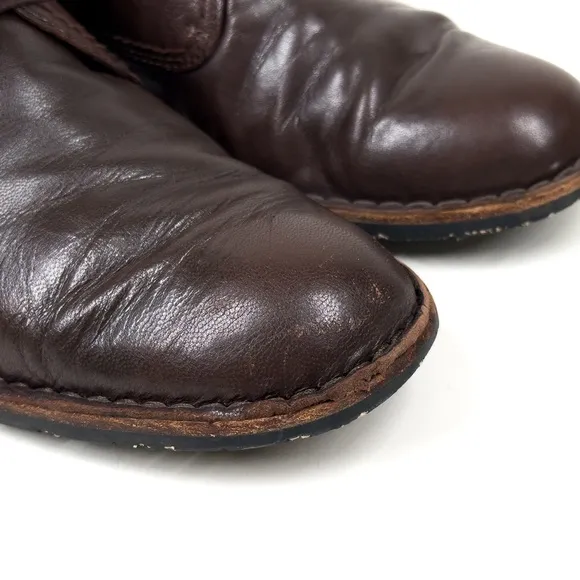 John Varvatos Men’s Star Usa Hipster Chukka Boot Brown Leather F505K4B Sz 10.5 M