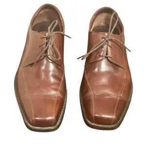 Johnston &amp; Murphy 20-7510 Leather Dobson Lace Up Oxford Brown Men’s Sz 10.5 M