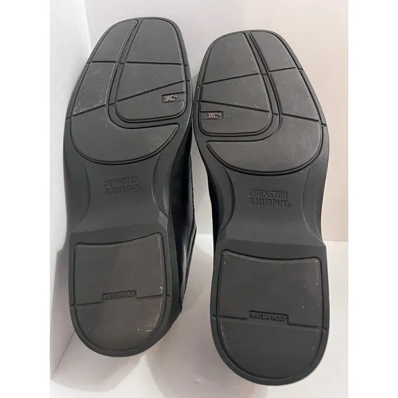 Johnston‎ &amp; Murphy Men's Shoes 15 XW Black Dual Width Waterproof XC4 Sheepskin