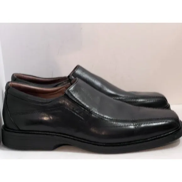 Johnston‎ &amp; Murphy Men's Shoes 15 XW Black Dual Width Waterproof XC4 Sheepskin