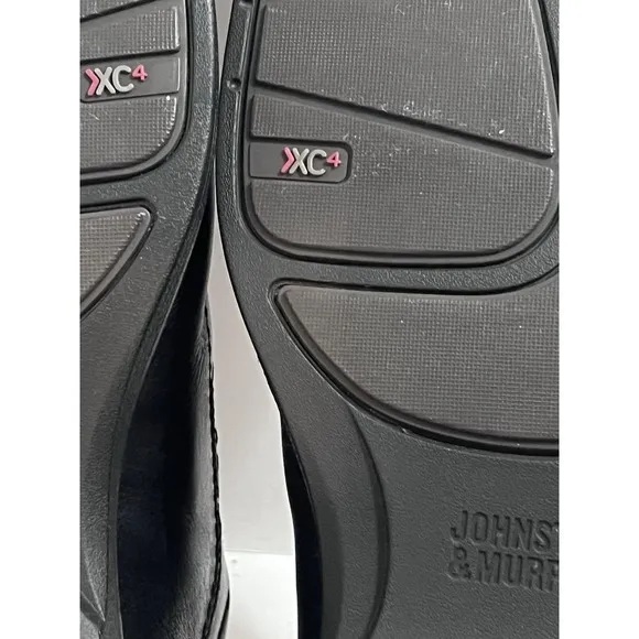Johnston‎ &amp; Murphy Men's Shoes 15 XW Black Dual Width Waterproof XC4 Sheepskin