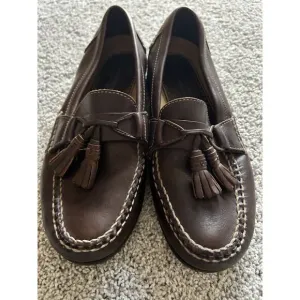 Johnston &amp; Murphy Passport Brown Leather Tasseled Loafers Men's Size 10.5M 1868