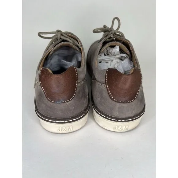 johnston and murphy mens shoes Lace Up Size 12M Brown Leather