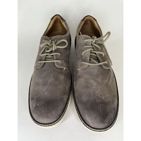 johnston and murphy mens shoes Lace Up Size 12M Brown Leather