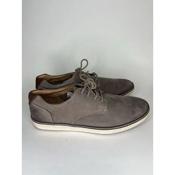 johnston and murphy mens shoes Lace Up Size 12M Brown Leather
